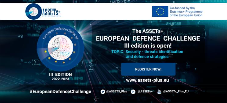 Ruszyła rejestracja na III edycję ASSETs+ European Defence Challenge. Zarejestruj się już teraz!